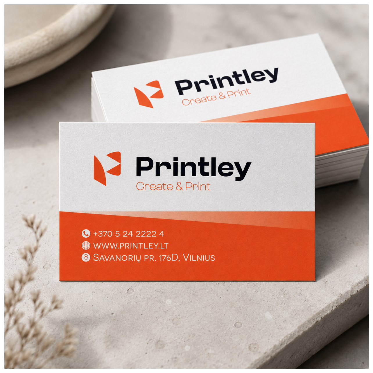 Premium vizitinės kortelės - Image 3
