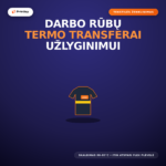 Darbo rūbų logotipai (Termo transferai užlyginimui)