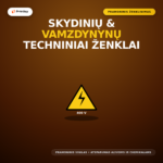 Elektros skydinių ir vamzdynų techninis ženklinimas