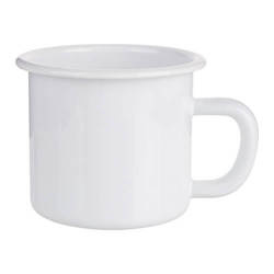 Vintažinis emaliuotas metalinis puodelis (Camp Mug) - Image 2
